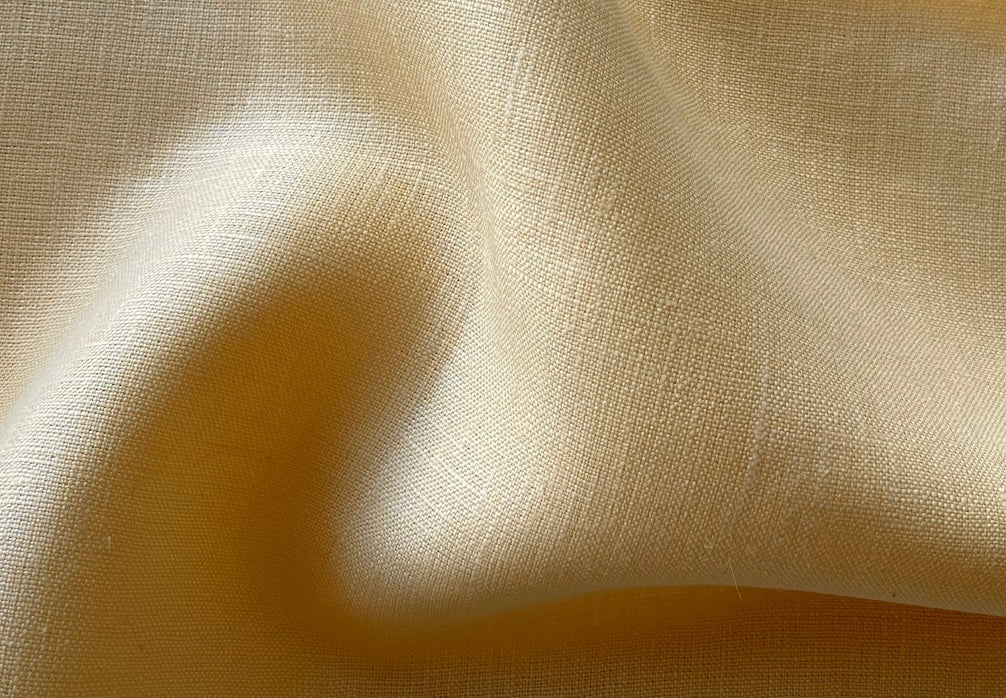 Mid-Weight Buttered Maize Linen (Made in Poland)
