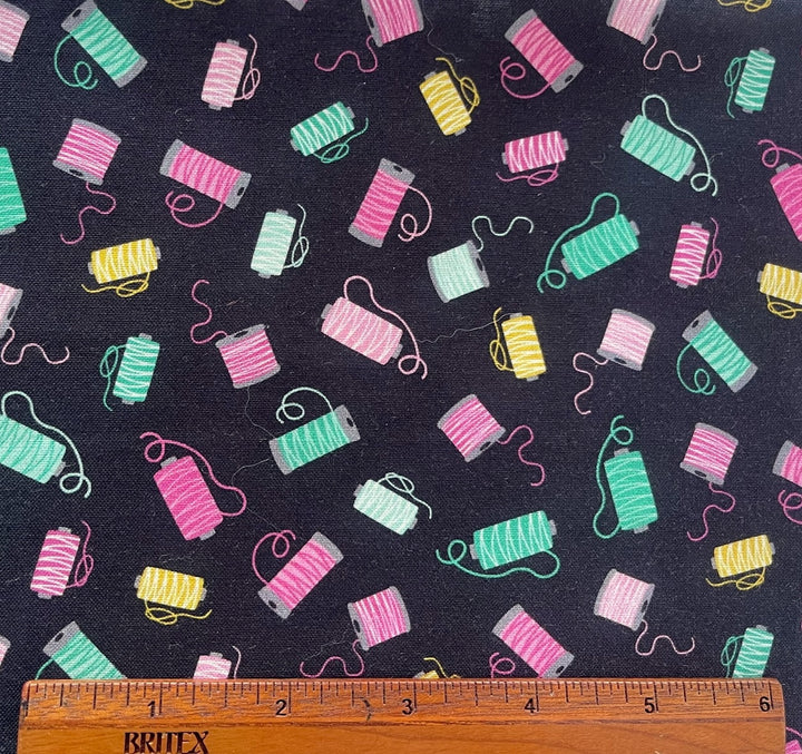 Party Mint Threads Quilting Cotton (Made in Korea)