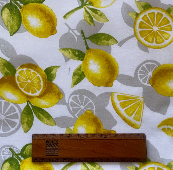 Life & Lemons Laminated Cotton (Made in France)