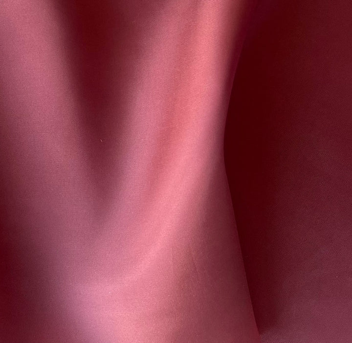 Brick Cupro Rayon Bemberg Twill Lining (Made in Japan)