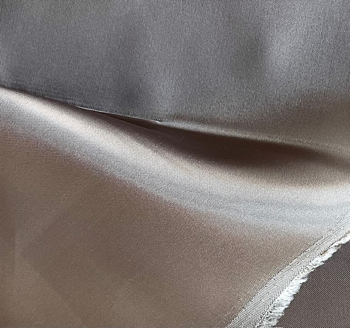 Taupe Cupro Rayon Bemberg Twill Lining (Made in Japan)