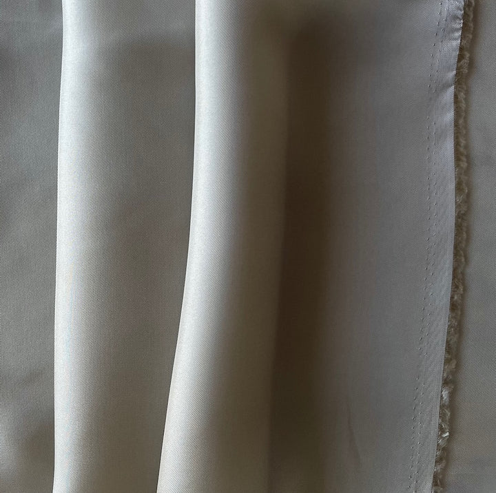 Mushroom Cupro Rayon Bemberg Twill Lining (Made in Japan)