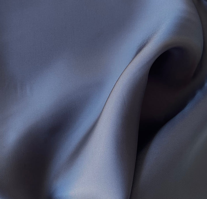 Grizzly Grey Cupro Rayon Bemberg Twill Lining (Made in Japan)