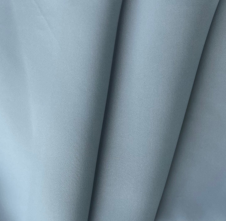 Iron Cloud Blue Cupro Rayon Bemberg Twill Lining (Made in Japan)