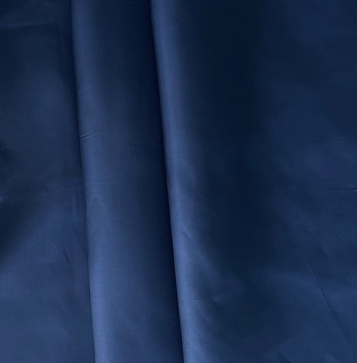 French Blue Cupro Rayon Bemberg Twill Lining (Made in Japan)