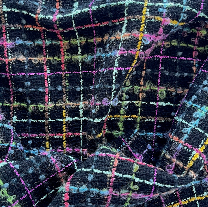 Lighter-Weight Confetti Boogie-Woogie Wool Bouclé (Made in Italy)