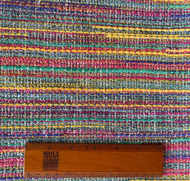 Stratified Beach Stripe Viscose Blend (Made in Turkey)