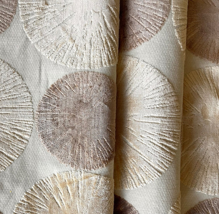 Solstice Sand Dollars Cotton Blend Velvet Chenille (Made in Turkey)
