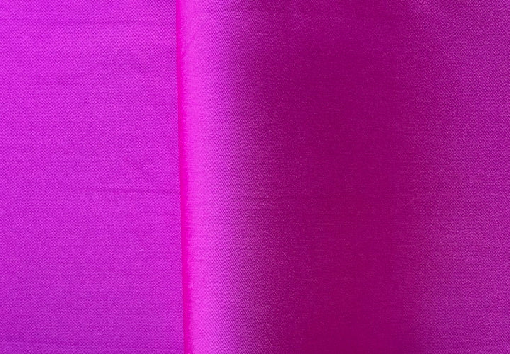 American Beauty Pink Crisp Polyester Mikado Twill