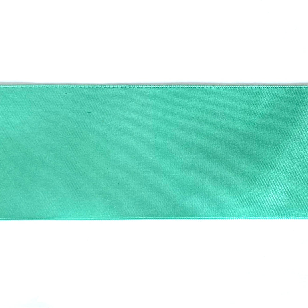 2 1/4" Jadestone Heavier Double-Faced Satin Ribbon (Made in Japan)