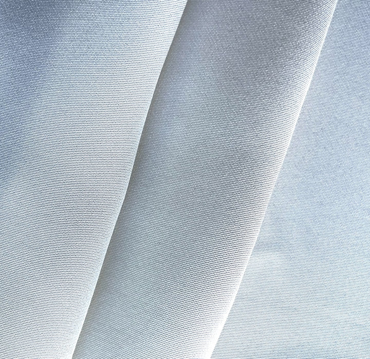 Fine Pure Cloud White Luxurious Matte 4-Ply Silk Crepe  (Made in Italy)