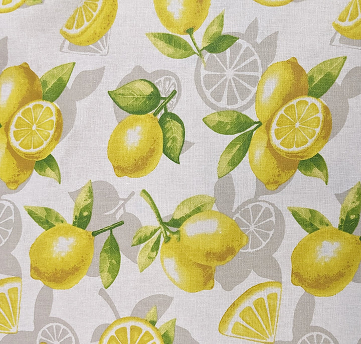 Life & Lemons Laminated Cotton (Made in France)