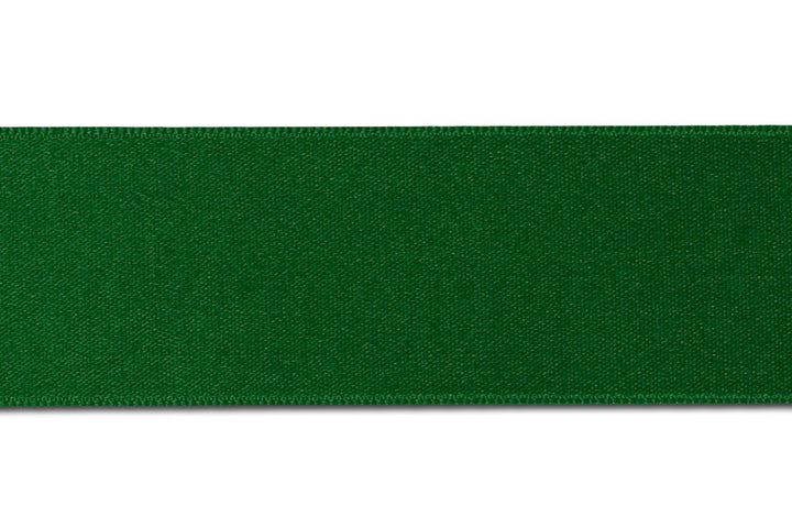 Kelly Green Double-Faced Silk Satin Ribbon