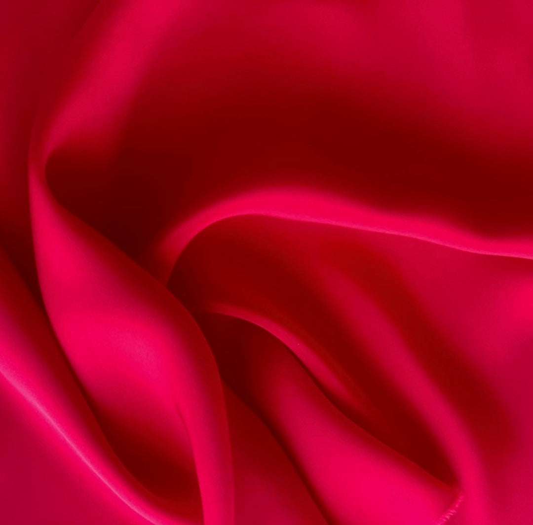 Strawberry Crush 4-Ply Crepe Back Silk Satin