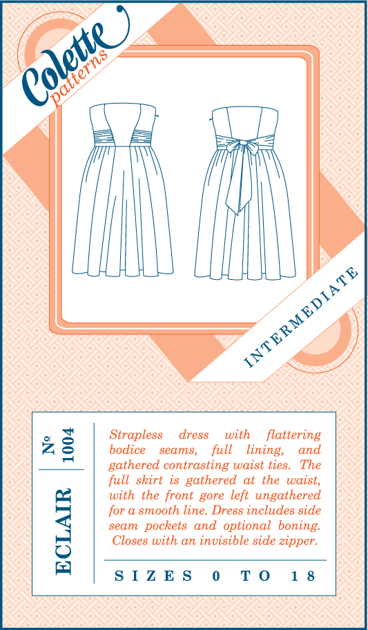 Eclair Dress (Intermediate) by Colette