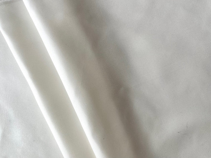 White Prepared For Dyeing (PFD) Silk Taffeta (Made in Italy)
