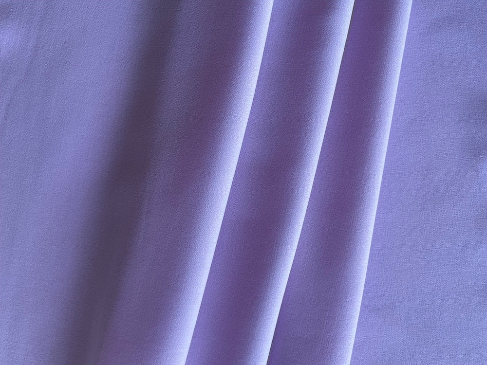 Tollegno Pastel Larkspur Lilac Stretch Wool (Made in Italy)