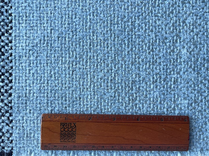 Celestial Sky Blue Wool Blend Bouclé (Made in Spain)