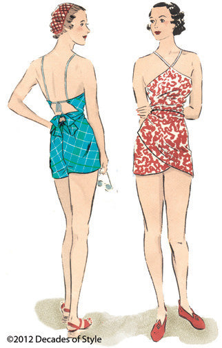 1930s Beach Romper by Decades of Style