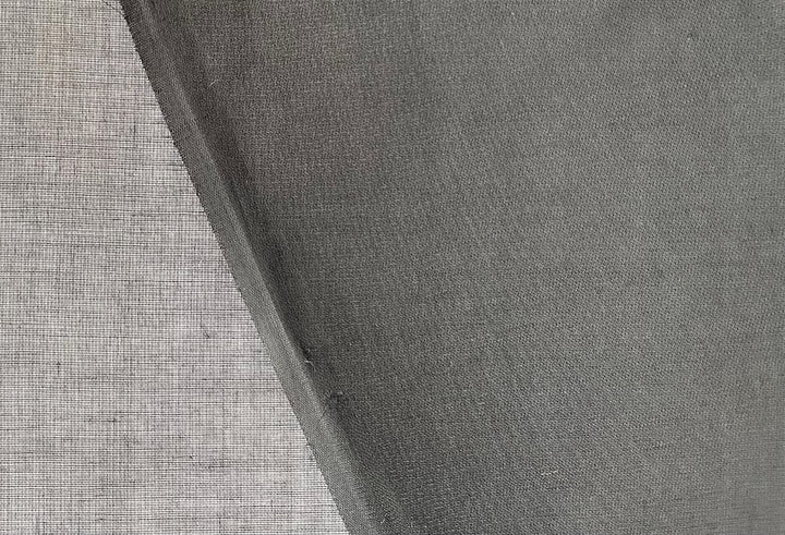 Sheer Obsidian Cotton Organdy (Made in Switzerland)