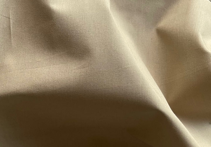 Light-Weight Tanned Khaki Cotton (Made in Italy)
