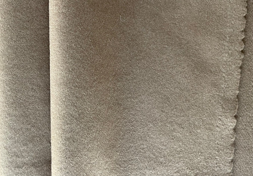 Lighter-Weight Wild Camel Wool & Cashmere Coating (Made in Italy)