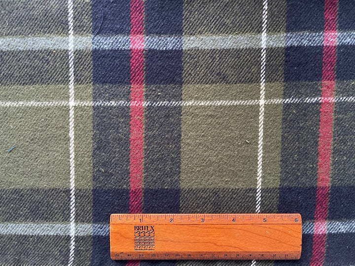 Heavier Olive & Midnight Navy Outerwear Cotton Flannel