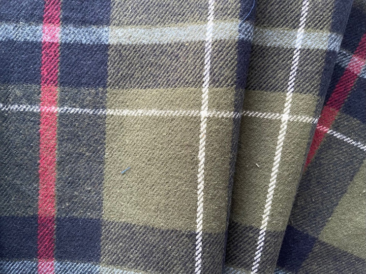 Heavier Olive & Midnight Navy Outerwear Cotton Flannel