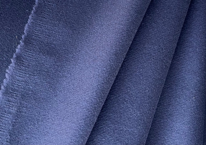 Spring Crocus Wool Blend Melton Coating (Made in Italy)