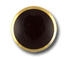 Brown Enamel Blazer Button