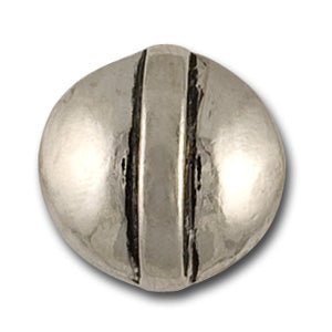 Heavy Silver Metal Button