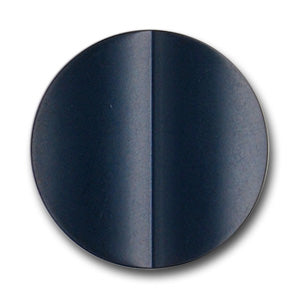 Matte Navy Blue Plastic Button (Made in France)