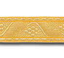 1 1/4" Gold & Yellow Brocade Ecclesiastical Ribbon