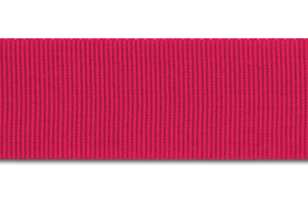 French Pink Rayon Petersham Grosgrain Ribbon (Made in Japan)