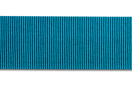 Ocean Blue Rayon Petersham Grosgrain Ribbon (Made in Japan)