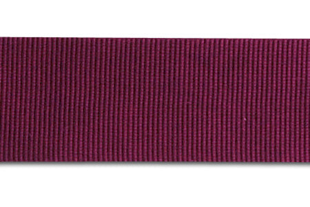 Wine Rayon Petersham Grosgrain Ribbon (Made in Japan)