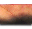 1 1/2" Peaches & Chocolate Hand/Dyed Silk Ribbon (Made in USA)