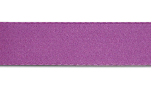 Lilac Double-Faced Silk Satin Ribbon