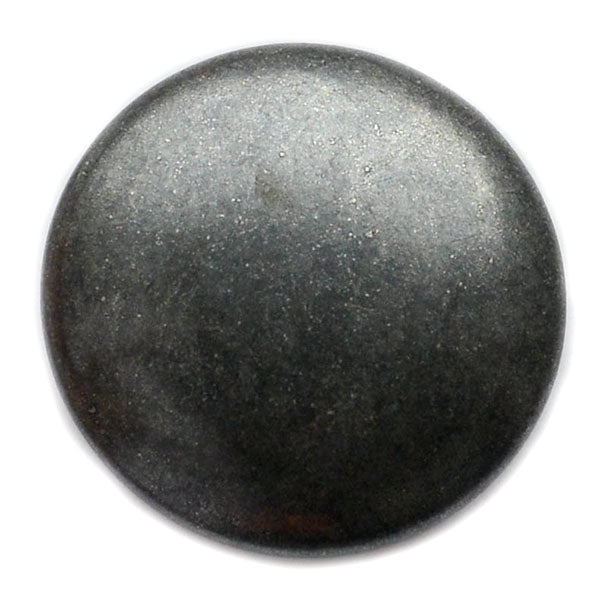 Classic Slightly Domed Antique Silver Blazer Button (Made in USA by Waterbury)