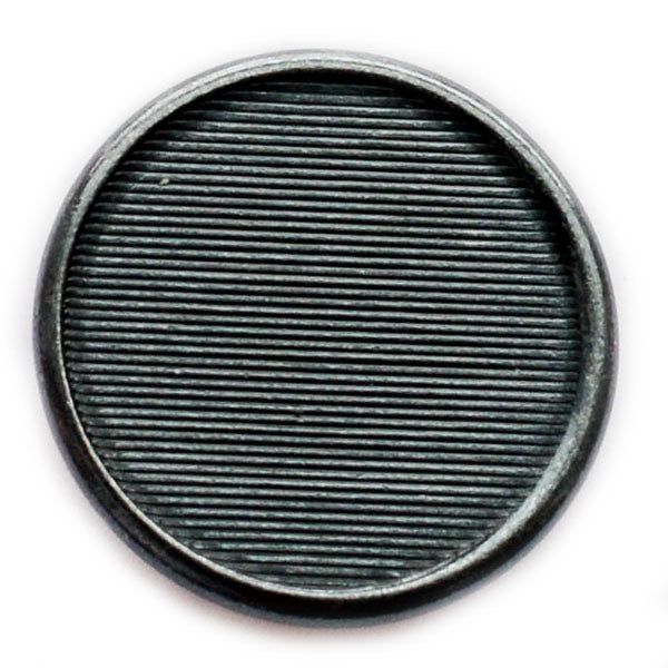 Textured Gunmetal Blazer Button (Made in USA by Waterbury)