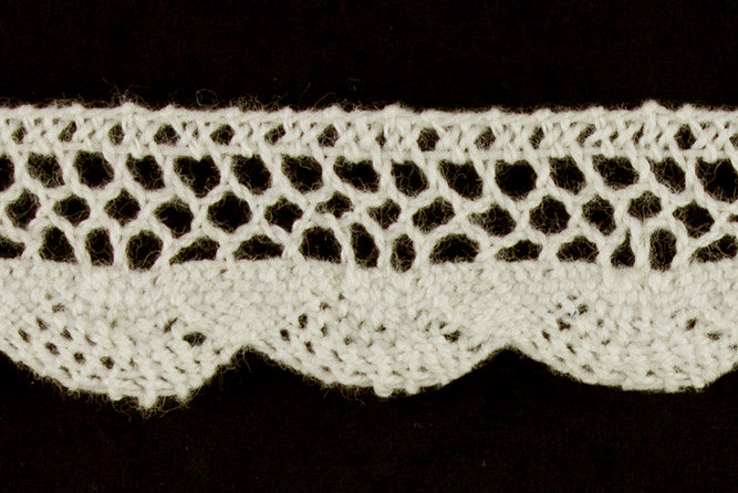 3/4" Natural Crochet Edging Lace (Made in England)