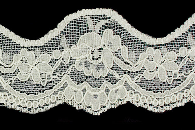 Ivory Lightweight Floral Lace Iona