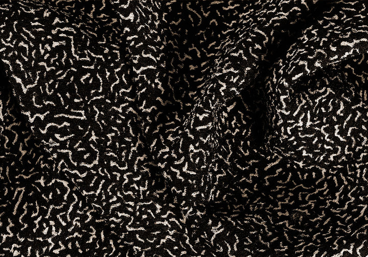 Squiggled Silk Blend Bouclé (Made in Italy)