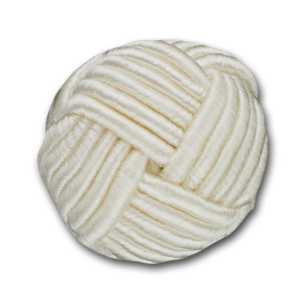 Ivory Passamenterie Ball Button