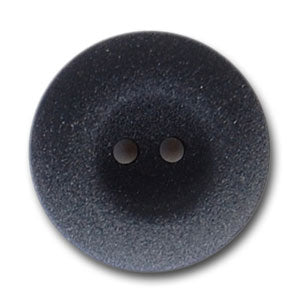 Thick Charcoal Grey Plastic Button (Made in Italy)