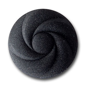 Variegated Charcoal Grey Plastic Button (Made in Italy)