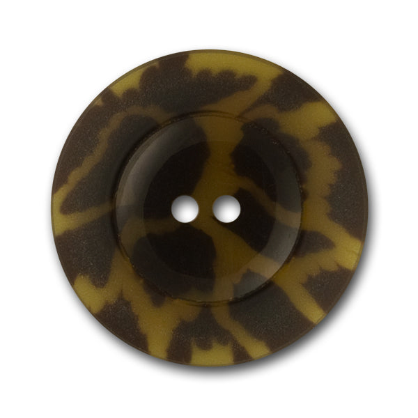 Mock Tortoise Plastic Button