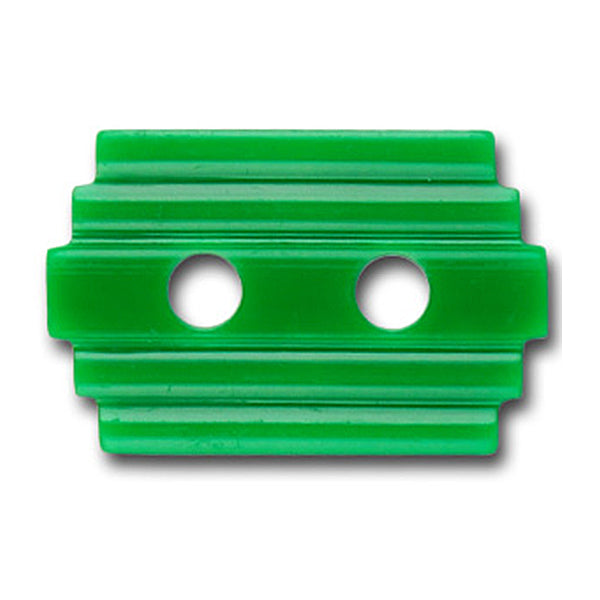 Kelly Green Safety Blade Vintage Button