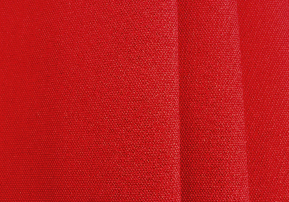 Designer Cherry Red Cotton Duck