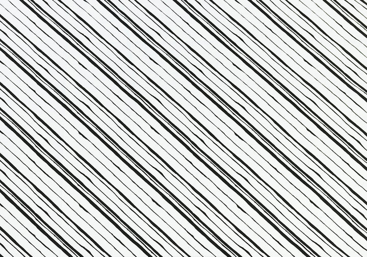 Designer Diagonally Striped Cotton Poplin (Made in Italy)
